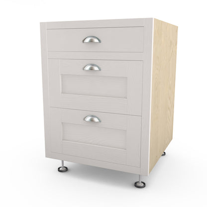 Three Drawer Base Cabinet