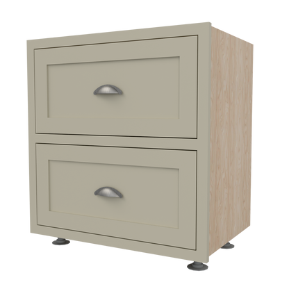 Base 2 Drawers SHAKER