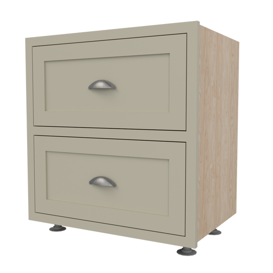 Base 2 Drawers SHAKER