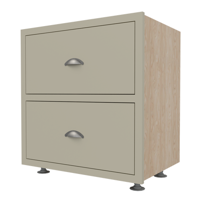 Base 2 Drawers SLAB