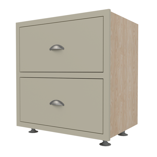 Base 2 Drawers SLAB
