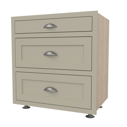 Base 3 Drawers SHAKER