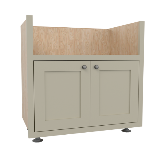 876 Base Double Belfast Sink 2 door