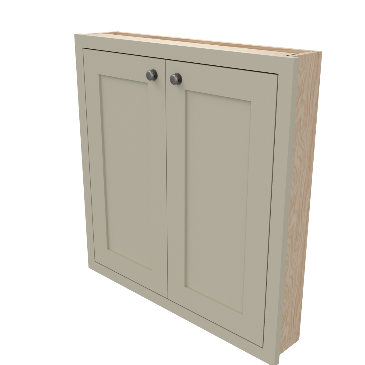 Freestanding Appliance Base Double Doors & Face Frame