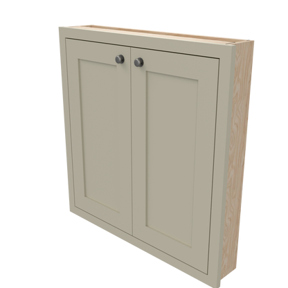 Freestanding Appliance Base Double Doors & Face Frame