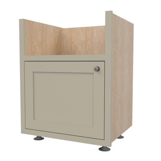 676 Base Single Belfast Sink 1 door