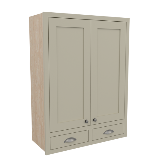 Dresser 2 door over 2 drawer (1400mm High)