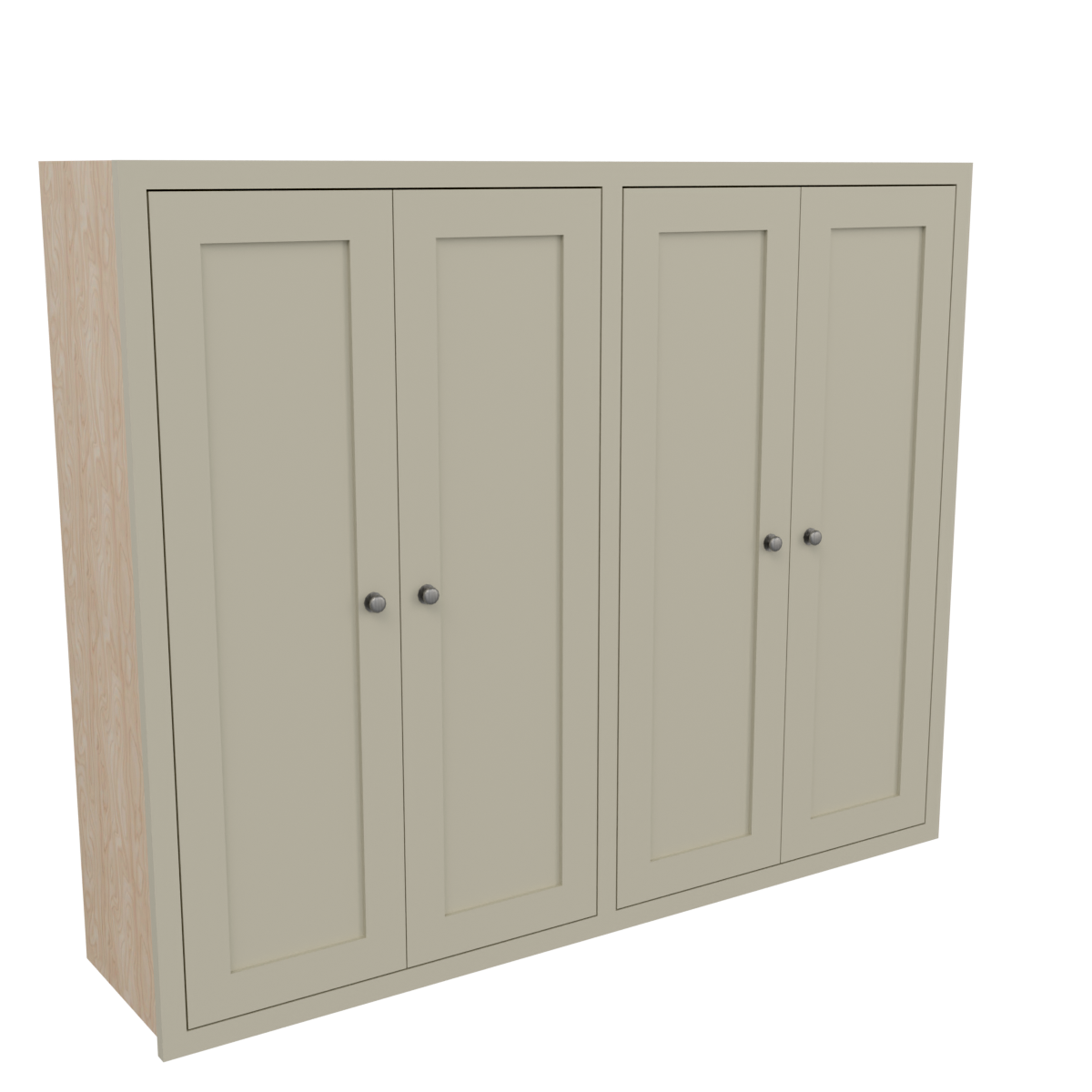 Pantry (sits on worktop) 4 Door (1400mm high)