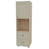 Tall Appliance Housing Single Integrated Oven Door Above 2 x Drawers Below